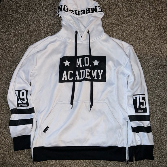 Members Only Other - Members Only Black White Hoodie